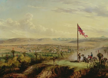 Una vista de Fort Beaufort